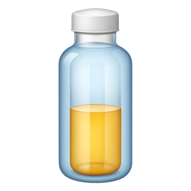saline bottle sticker