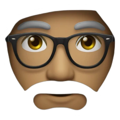 Musulman jeune arabe lunettes rayban noir sticker