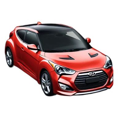 Hyundai veloster sticker
