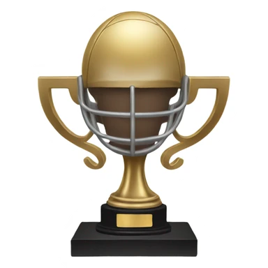 Fantasy football trophy  sticker