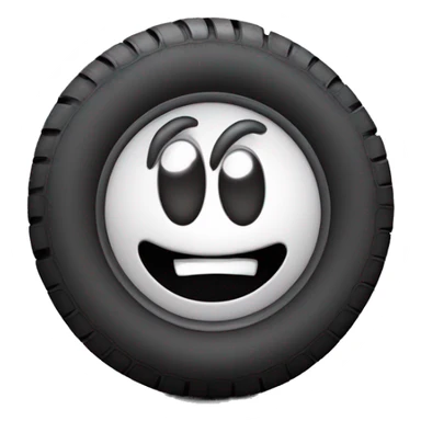 tire la langue en fermant un œil en faisant les cornes de hard rock sticker