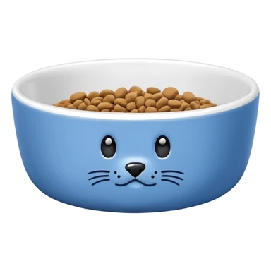 food bowl for pet sticker