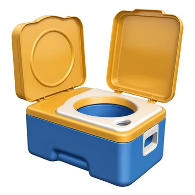 JJ echo portable toilet sticker