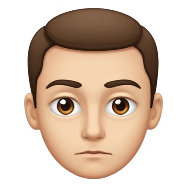 raised eyebrows and a side eye  sticker