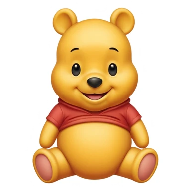 Make a Winnie the pooh emoji sticker