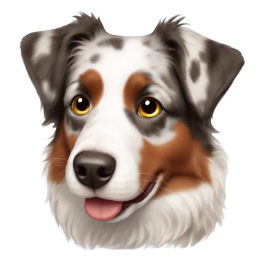 Red Merle Australian Shepherd  sticker