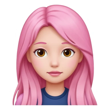 Pink hot cute sticker