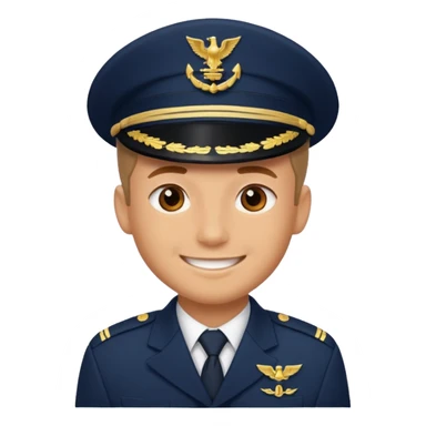 male navy soldier, cute face. sticker