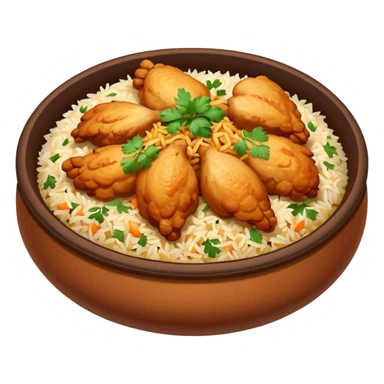 chicken biriyani sticker