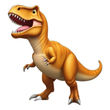 T rex sur un cochon sticker