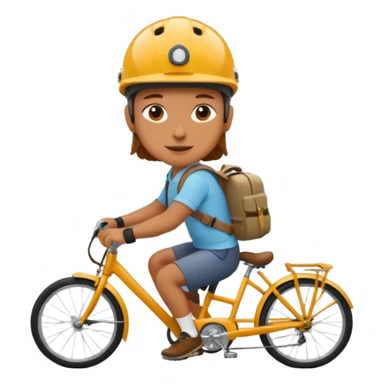 Tourist + camera strap + rental bike, City Cyclists. sticker