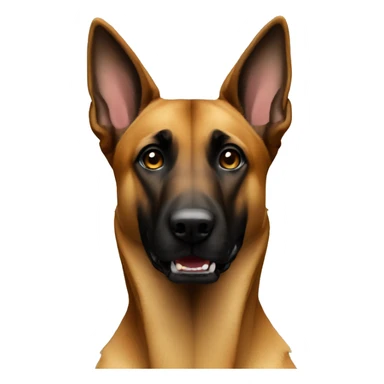 Belgian Malinois Dog Breed Full Body sticker