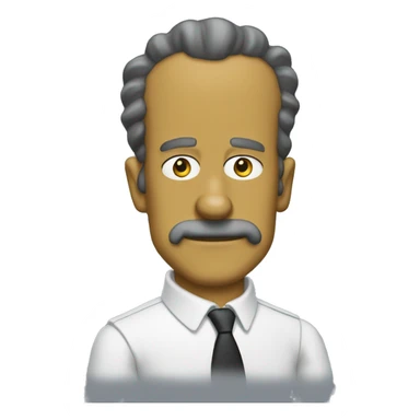 mister burnes Simpsons  sticker