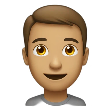 Alemã sorrindo de olhos fechados sticker