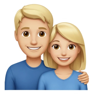 phone wallpaper with blonde couple as wallpaper sticker