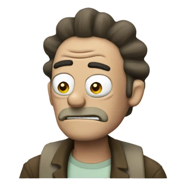 Rick from Rick and Morty sticker