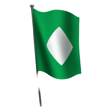 Nigerian flag sticker