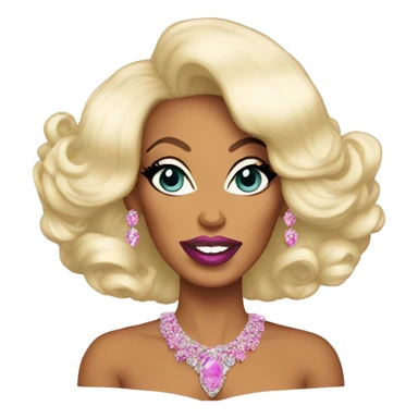 Rupaul in drag sticker