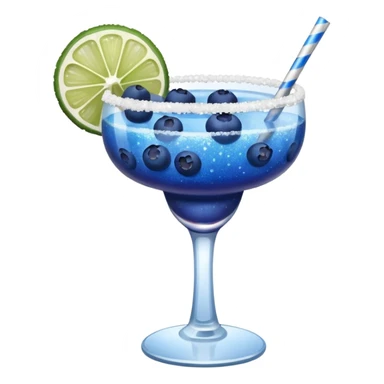 Blueberry Glitter Margarita  sticker