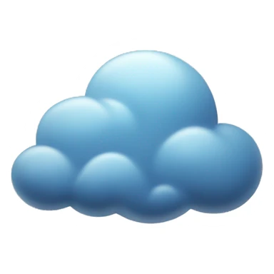 Nuage avec des étoiles  sticker