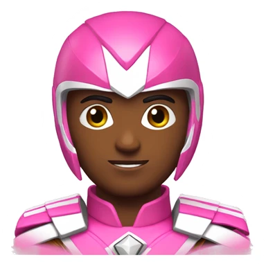 male pink power ranger sticker