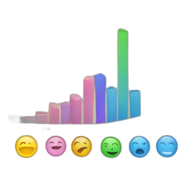chart increasing sticker