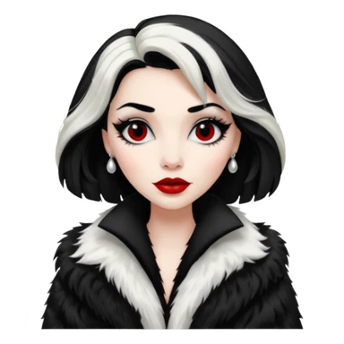 Cruella de vil  sticker