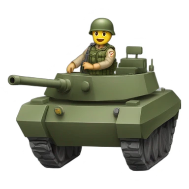 véhiucle armée bâché sticker