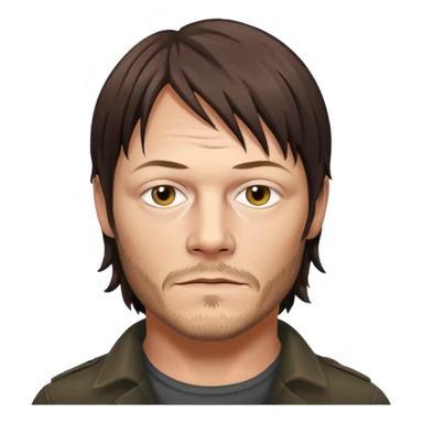 Norman reedus xoxo sticker