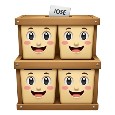 gusto ko 'yong ballot box and then may mga facial expression na masaya, malungkot, pagod, inaantok, kinikilig. sticker