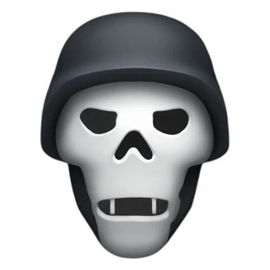 Call of duty Ghost face sticker