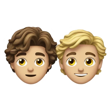 evan peters and cole sprouse  sticker