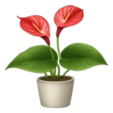 Anthurium sticker