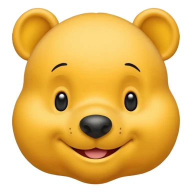 Make a Winnie the pooh emoji sticker