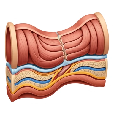 Human body muscle anatomy sticker