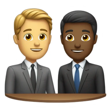 business meeting sticker