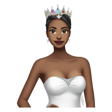 A slay queen who just won miss universe in ohio skibidi toilet alpha sigma skibidi male sticker