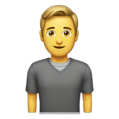 вчителька математики енергійна життєрадісна креативна в червоній блузі сині брюки sticker