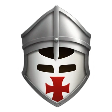 Knights Templar with shield sticker