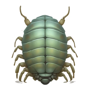 Discord style Isopod sticker