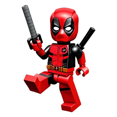 Lego Deadpool  sticker