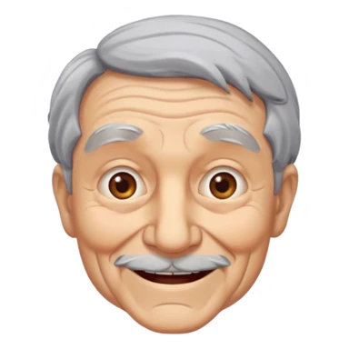 Naughty old man sticker