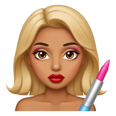 a baddie with lp gloss sticker