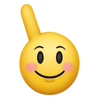 yellow smiley face showing the middle finger sticker