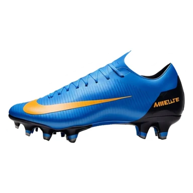 Unas Nike Mercurial vapor 16 elite sg del 2026 negras y con el logo azul sticker