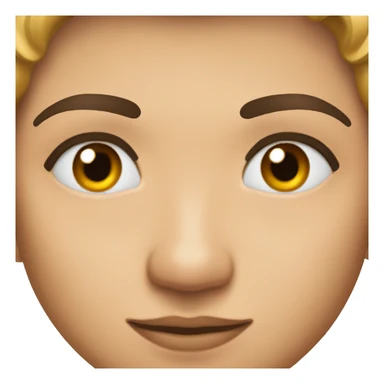 eyebrow raise sticker