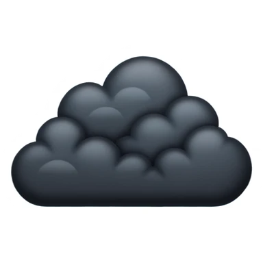 sky full of dark clouds  sticker