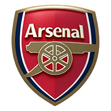 Arsenal football club badge sticker