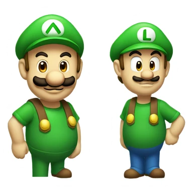 Mario and Luigi  sticker