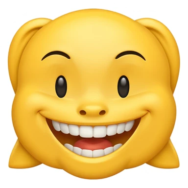 generate a smile emoticon for a dentist who treats teeth sticker